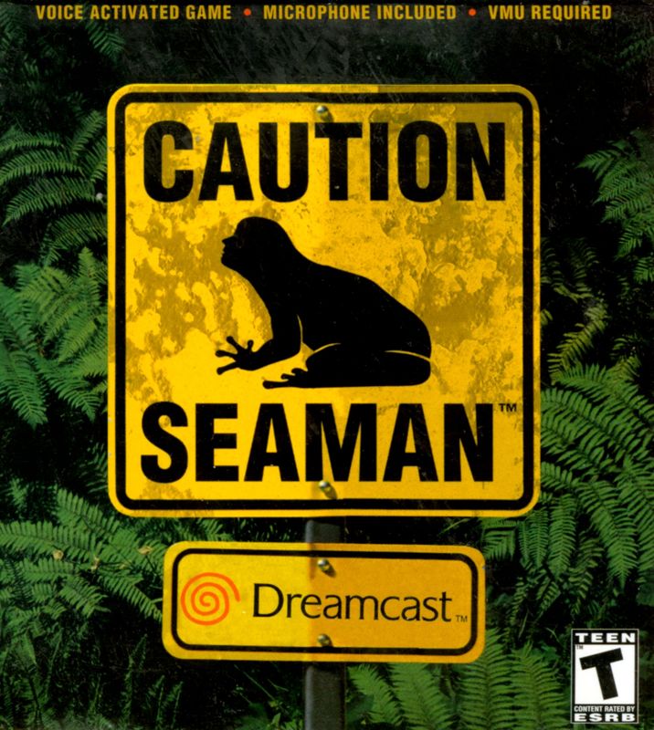 Seaman box art for Sega Dreamcast